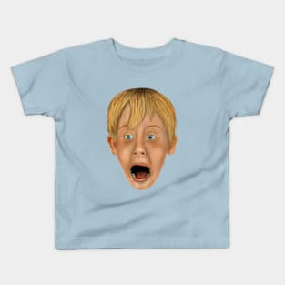 Kevin McCallister Face Kids T-Shirt